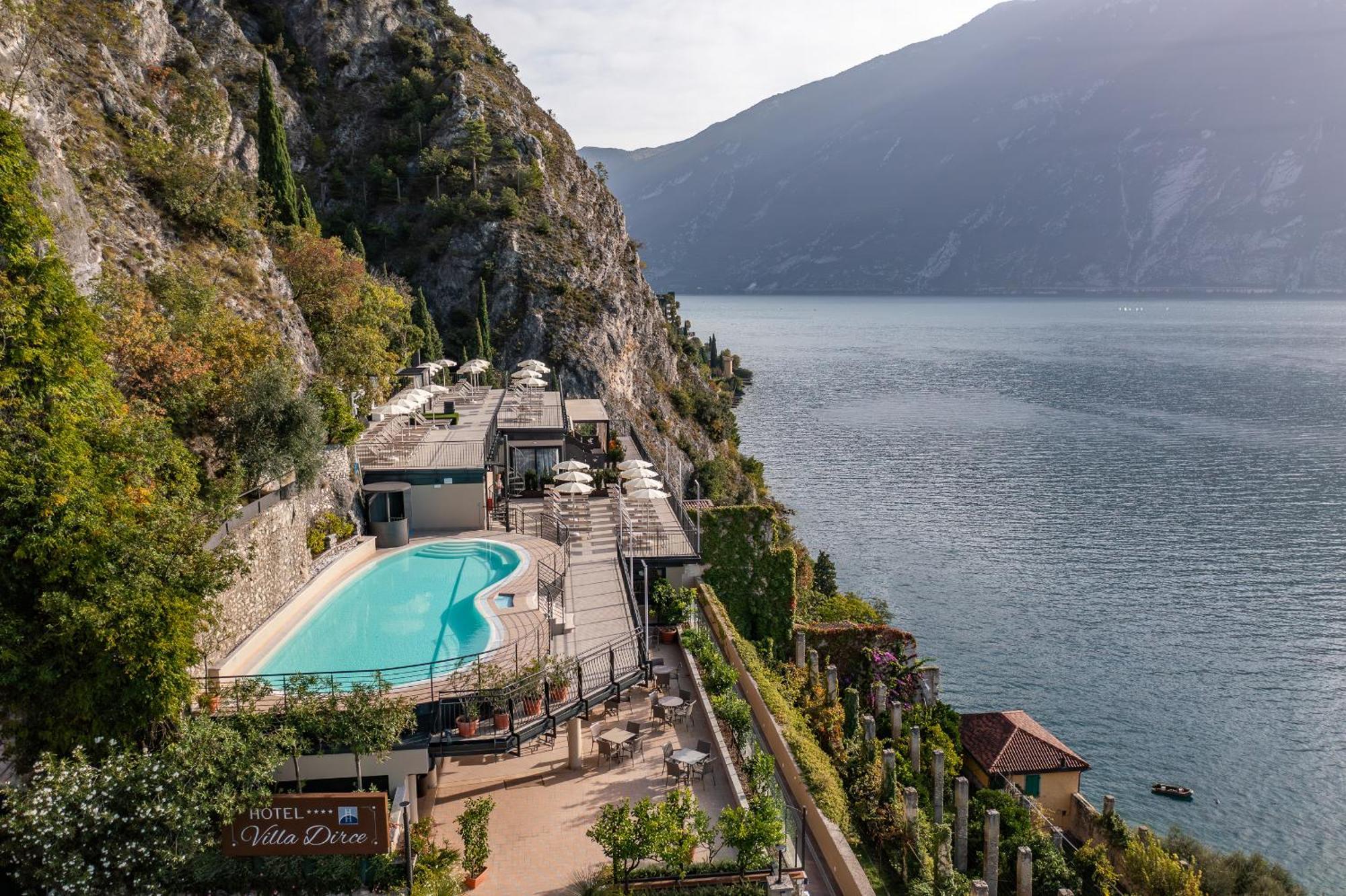 Hotel Villa Dirce Limone sul Garda Esterno foto